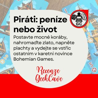 🏴‍☠️💰Recenze naší skvělé pirátské karetní blafovačky od @geekcavecz! ⚓ Zjistěte, proč Piráti: Peníze nebo život patří mezi...