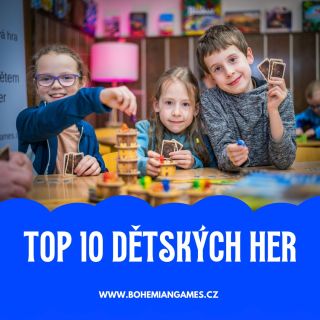 🎁 Deskové hry, které rozzáří dětské oči! ✨ Hledáte dárek, který potěší malé hráče i jejich rodiče? Připravili jsme pro vás...