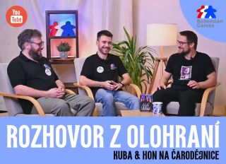 🔥 Hon na čarodějnice začíná! 🔥 Michal s Vaškem vyzpovídali Jakuba Grima, jednoho ze spoluautorů karetní hry Hon na...